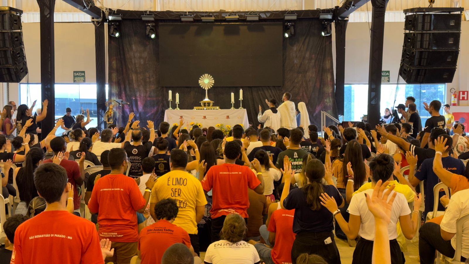 adoração setor juventudes diocese de guaxupé dnj 2024